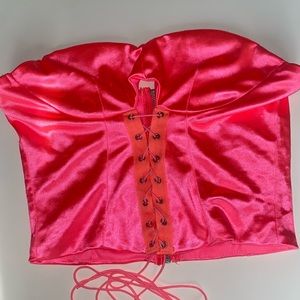 Pink Corset Top